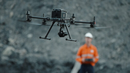 DJI M350 Drone at BMA Goonyella Riverside Mine